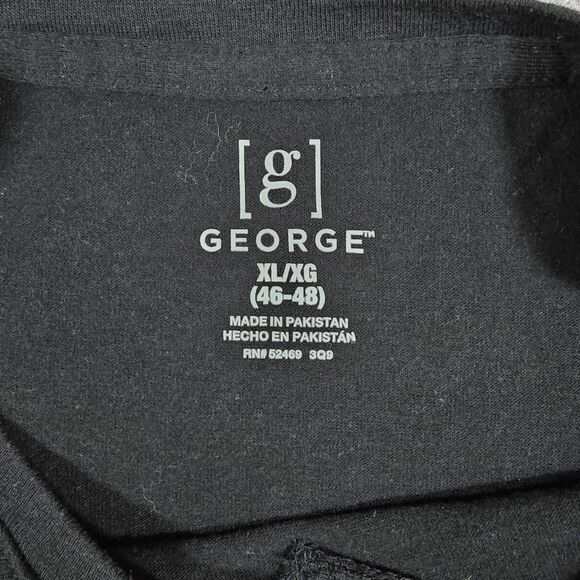 San Francisco 49ers Pro Football George Black Soft Logo T-Shirt Men's XL NFL - Picture 5 of 11